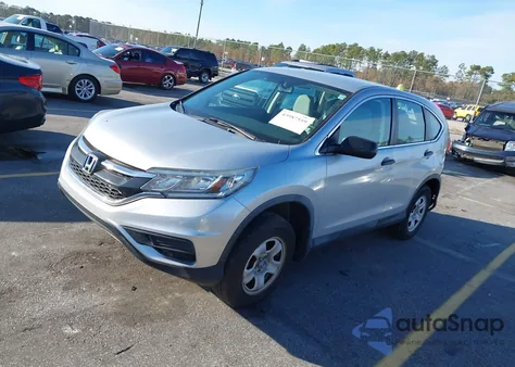 2016 Honda Cr-V Lx из США, поврежденный, VIN 5J6RM4H30GL128078